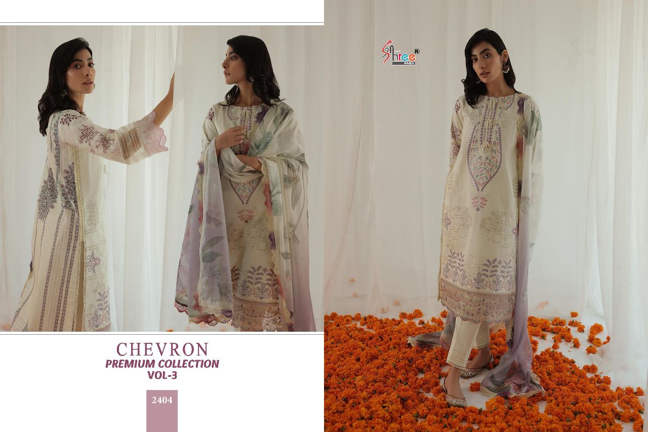 Shree Chevron Premium Collection 3 Wholesale Salwar Suits Collection